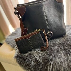 Dooney & Bourke Handbag w/Matching Coin Case
